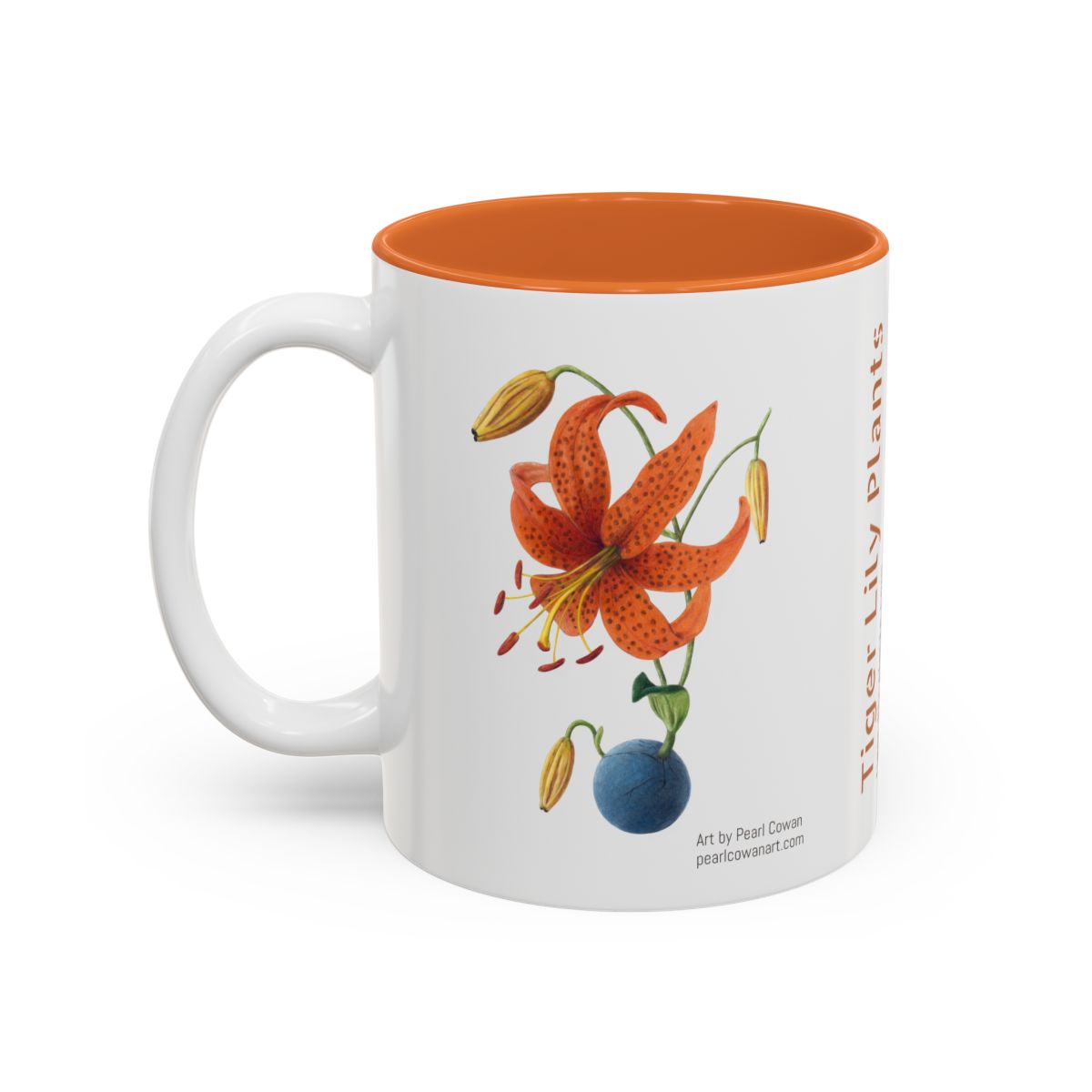 Tiger Lily Plants mug front